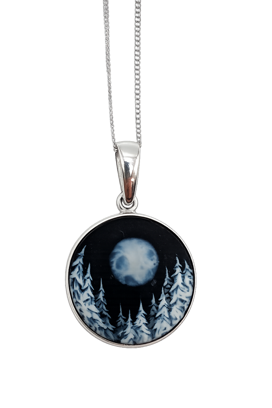 Midnight Cedars Necklace