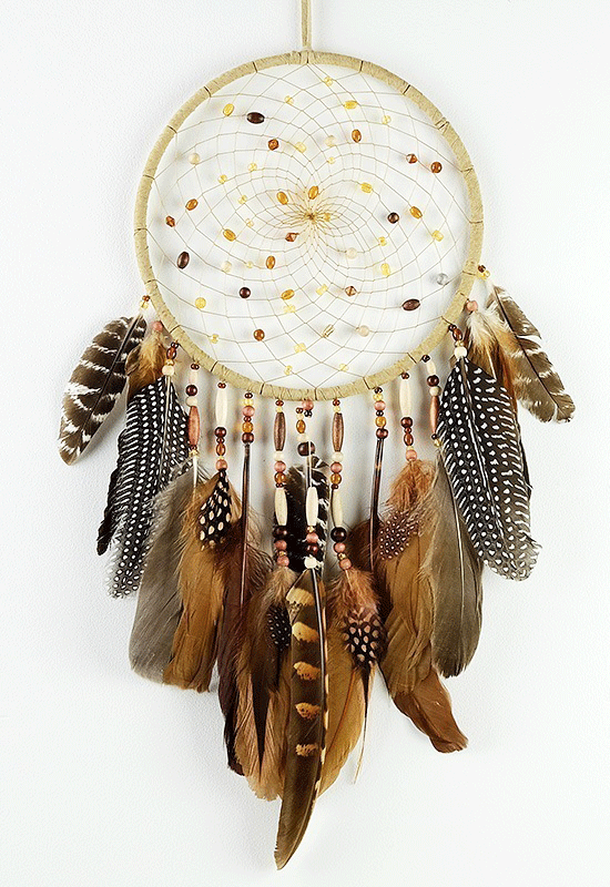 First Nations Dream Catcher - Spirit Feather