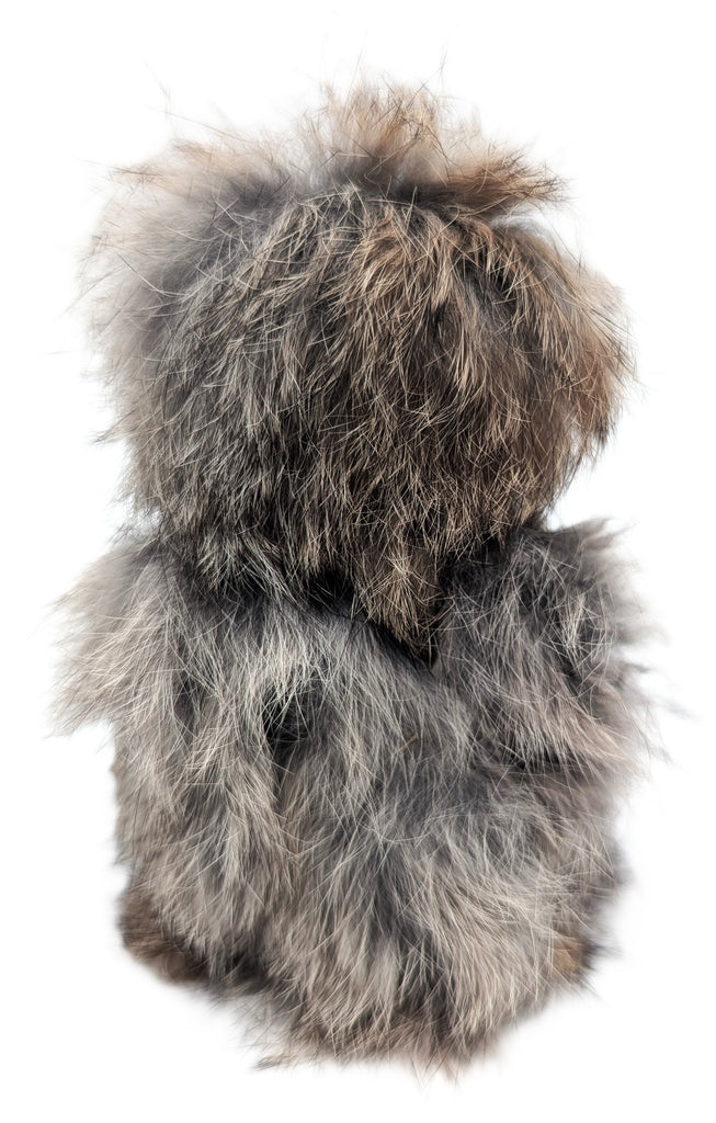 Brown Sealskin Ookpik (Owl) - Daisy Savard