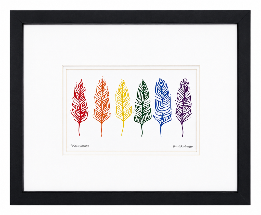 "Pride Feathers" - Patrick Hunter
