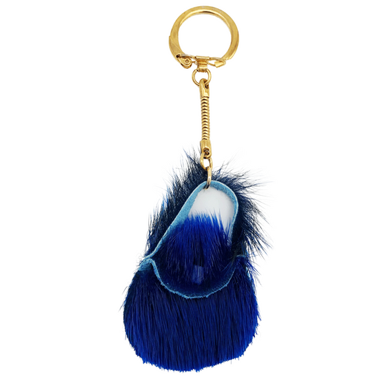 Sealskin "Purse" Keychain - Blue - Mary Ineak