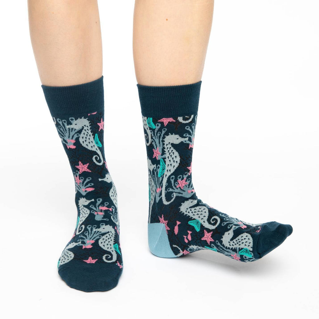 Women's Seahorses Crew Socks