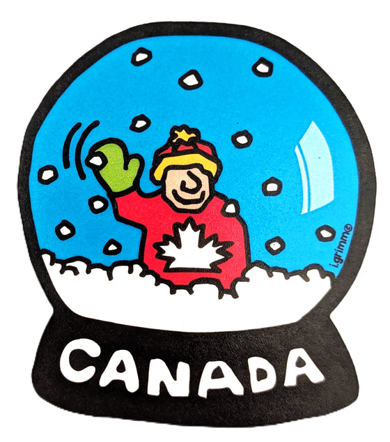 Snowglobe Magnet