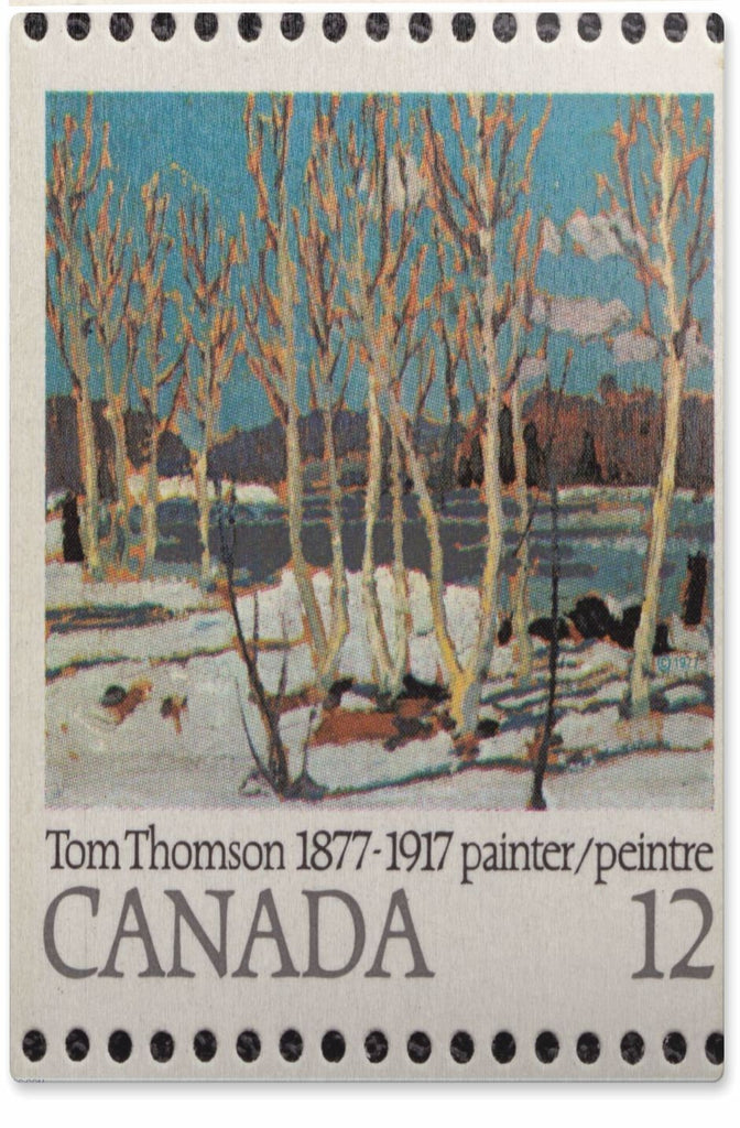 Winter River Magnet