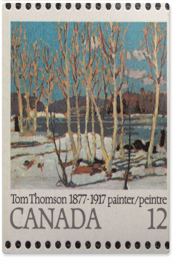 Winter River Magnet