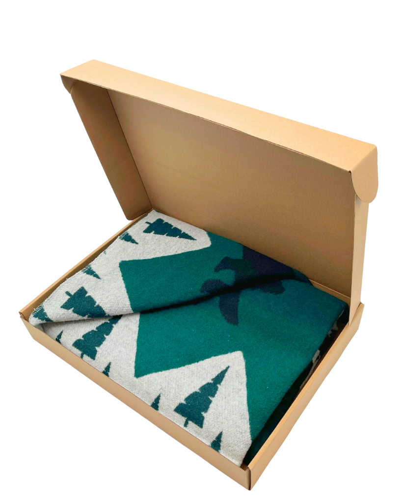 First Nations Throw Blanket - Spirit Bear
