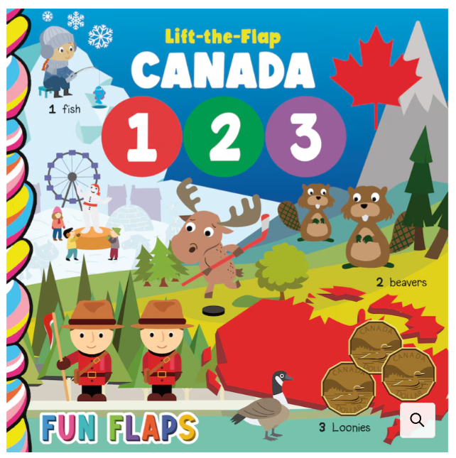 Canada 123 - Lift the Flap Board Book
