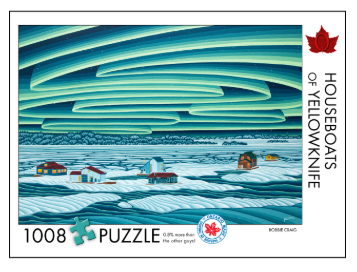 Houseboats of Yellowknife Puzzle - 1008 Pieces