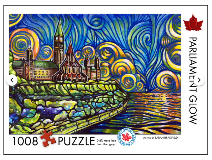 Parliament Glow Puzzle - 1008 Pieces