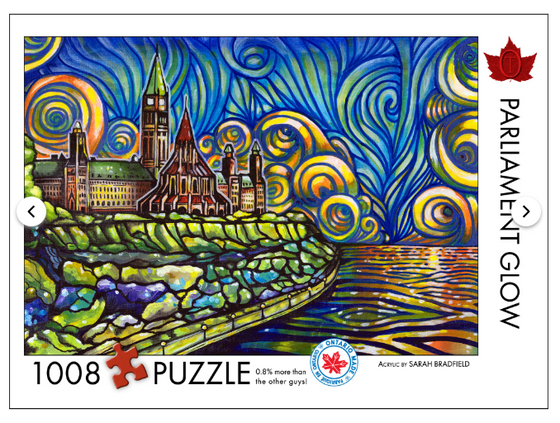 Parliament Glow Puzzle - 1008 Pieces