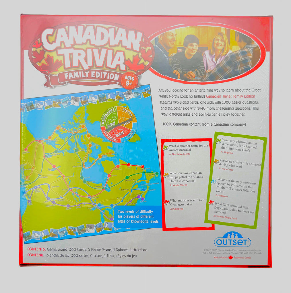 Canadian Trivia - Family Edition