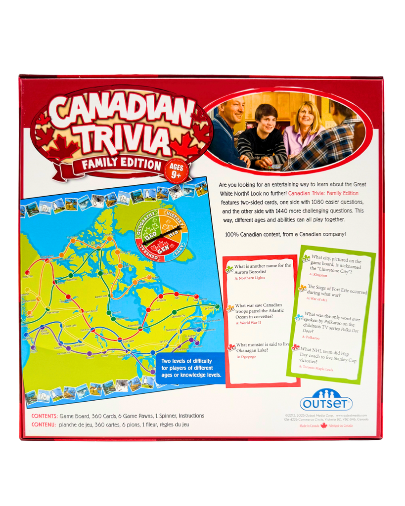 Canadian Trivia - Family Edition