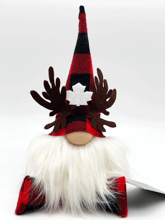 Canadian Moose Gnome - Ivory