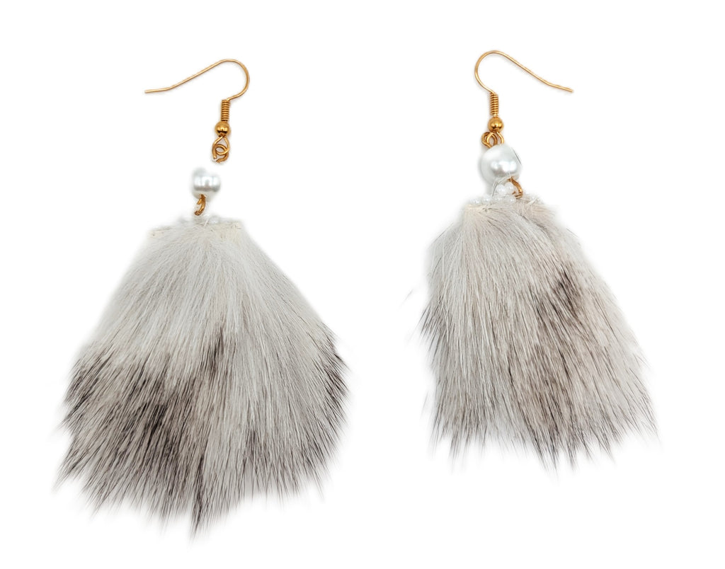 Sealskin Earrings Mary Qitsualuk