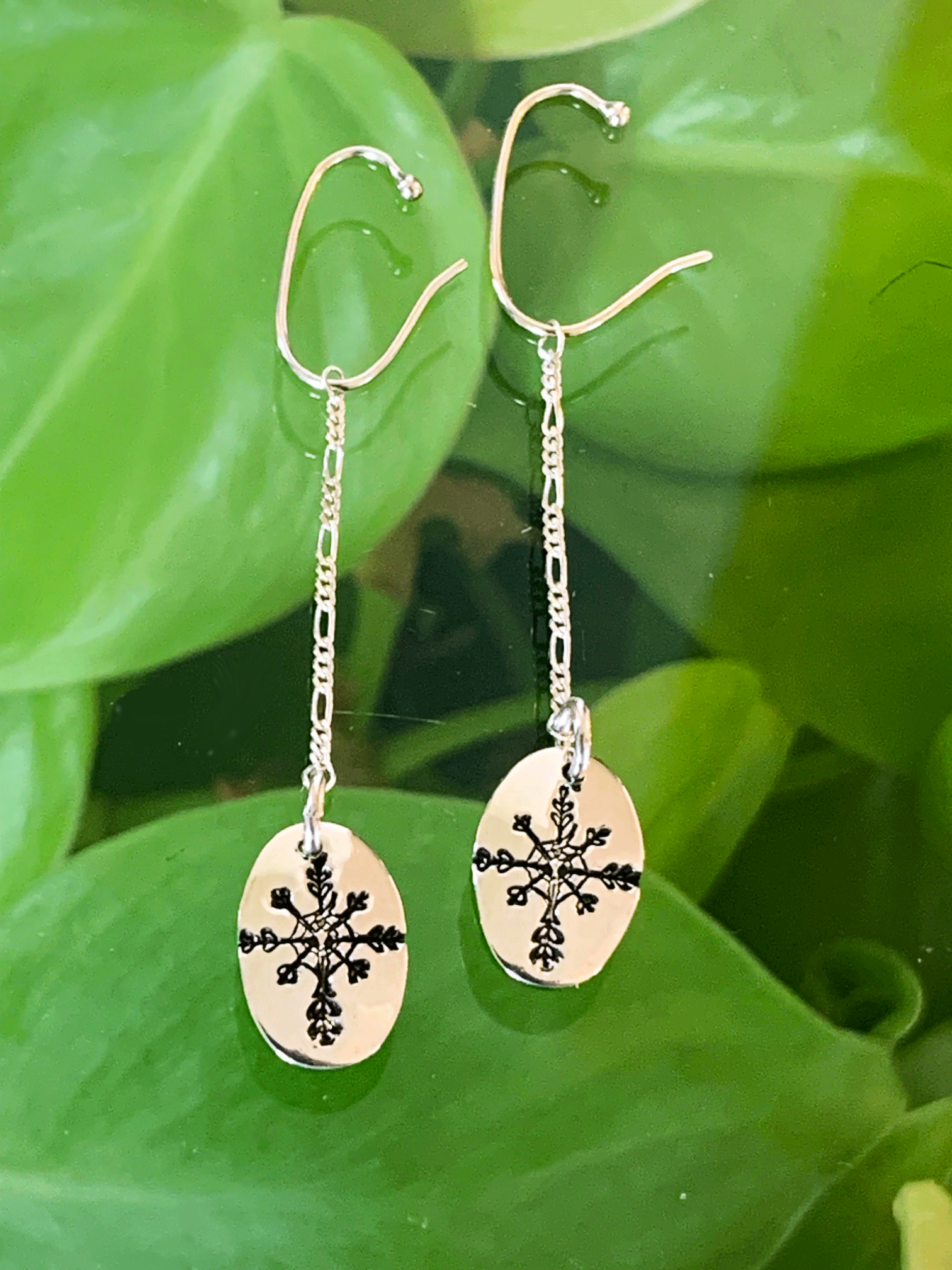 Snowflake earrings canada discount
