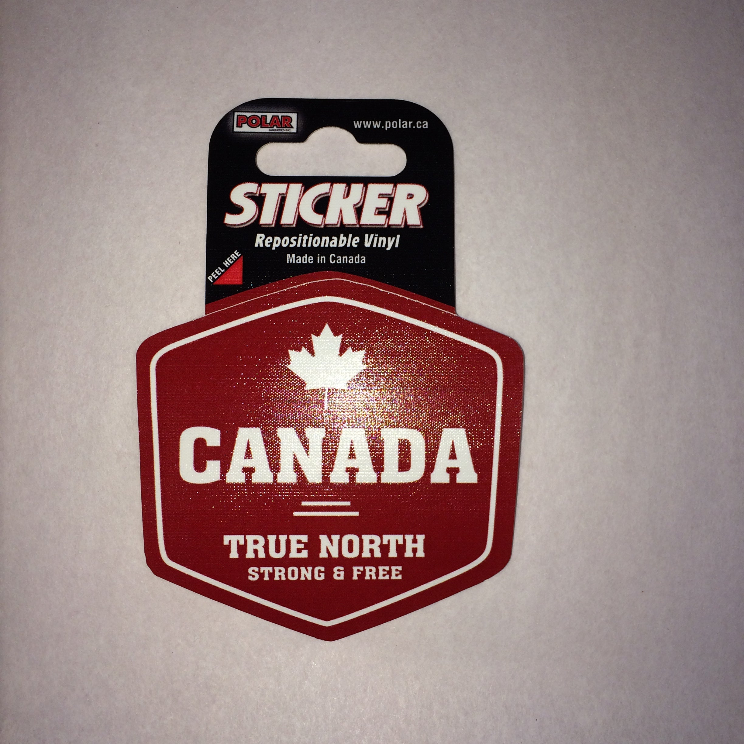 Canada Sticker - Made In Canada Gifts