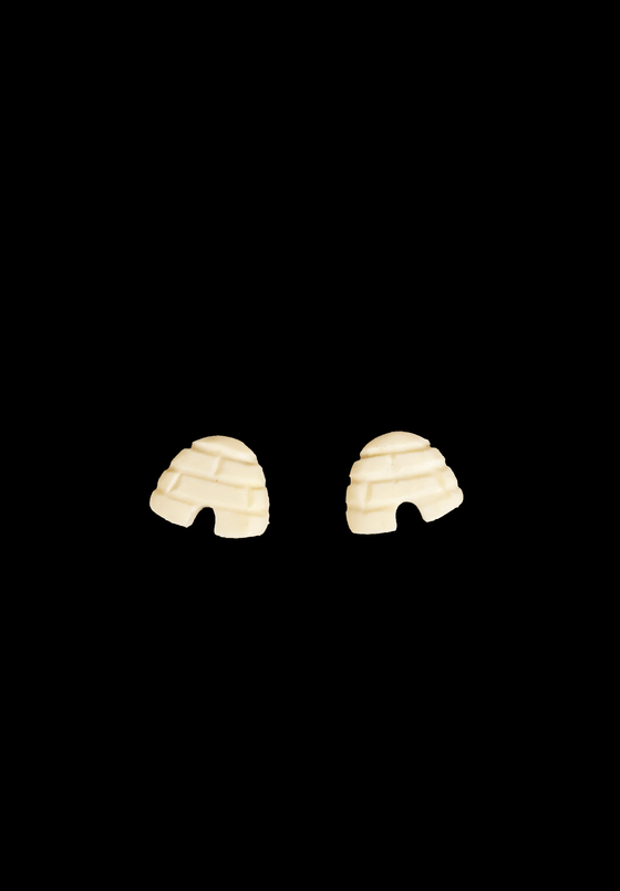 Igloo Stud Earrings - Sandy Maniapik