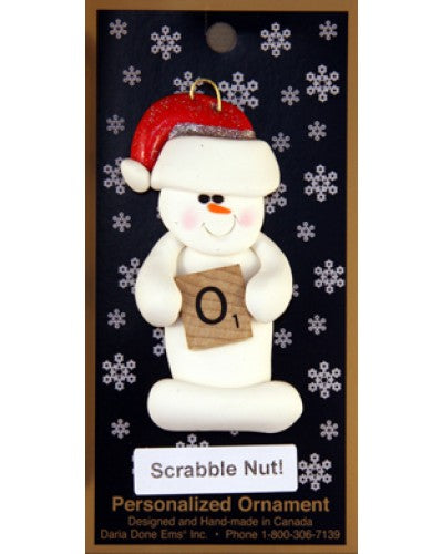 Scrabble Ornament
