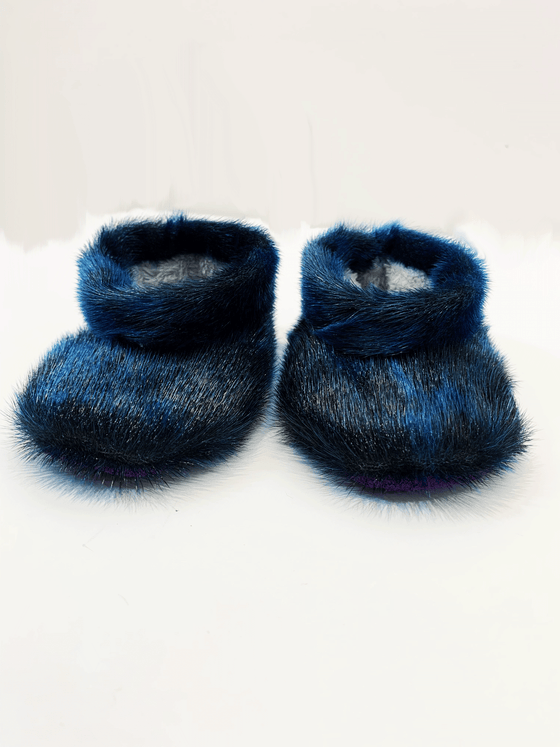 Kid's Sealskin Slippers - Eelata Michael