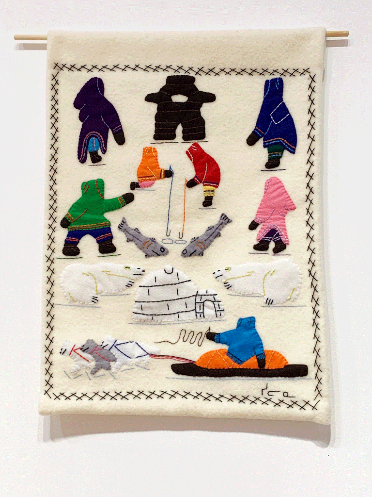 Inuit Wall Hanging - Celina Iootna