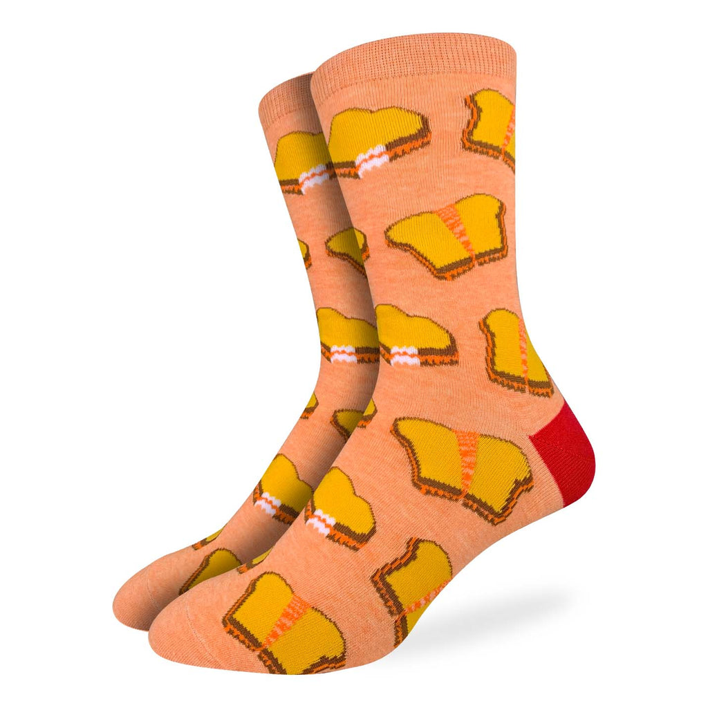 Men's Grilled Cheese Crew Socks