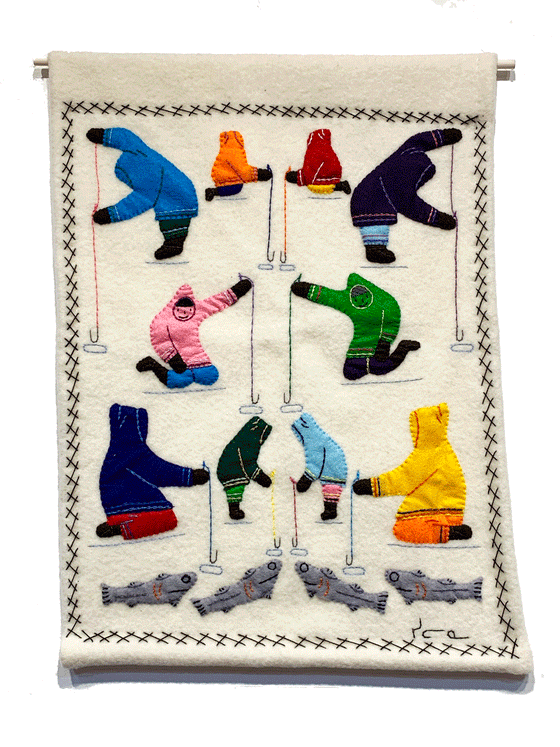 Inuit Wall Hanging - Celina Iootna
