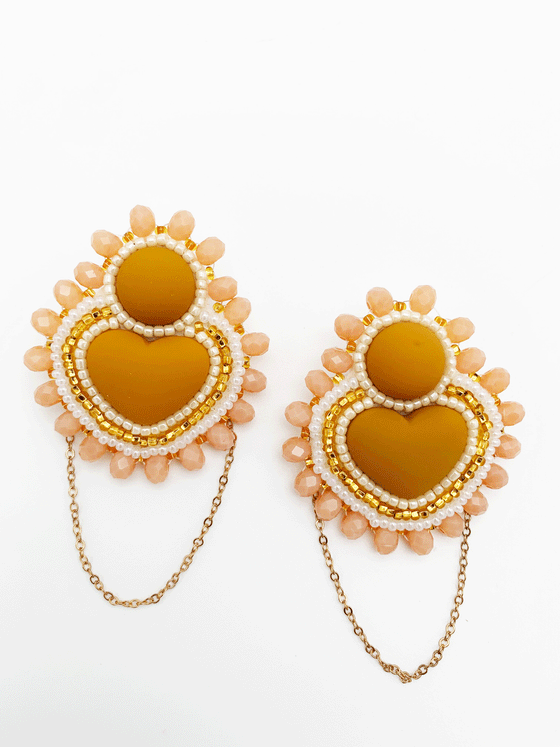 Beaded Earrings - Leanne Thompson
