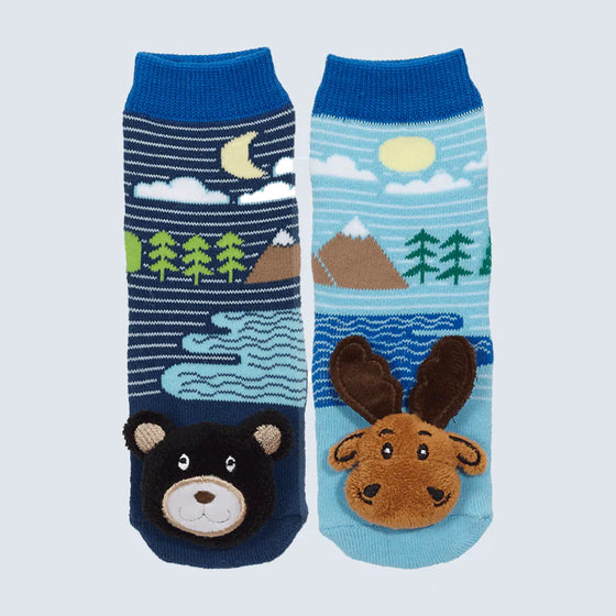 Moose & Bear Socks - Toddler