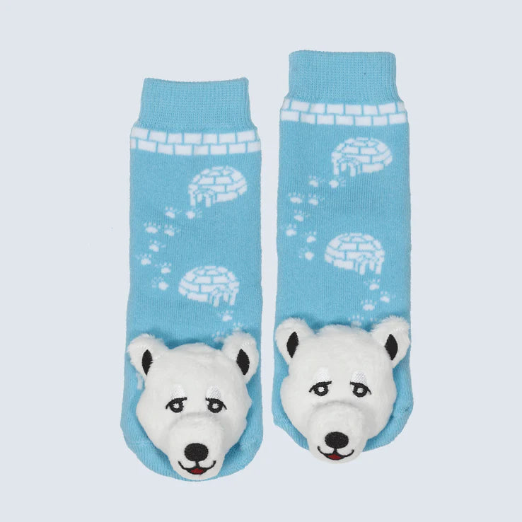 Polar Bear Socks - Toddler