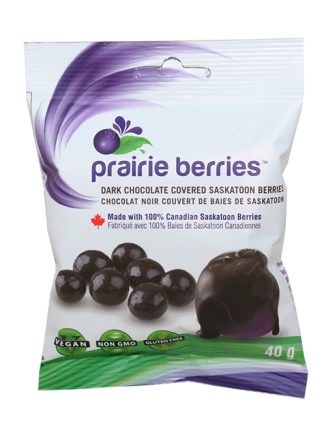 Chocolate Covered Saskatoon Berries