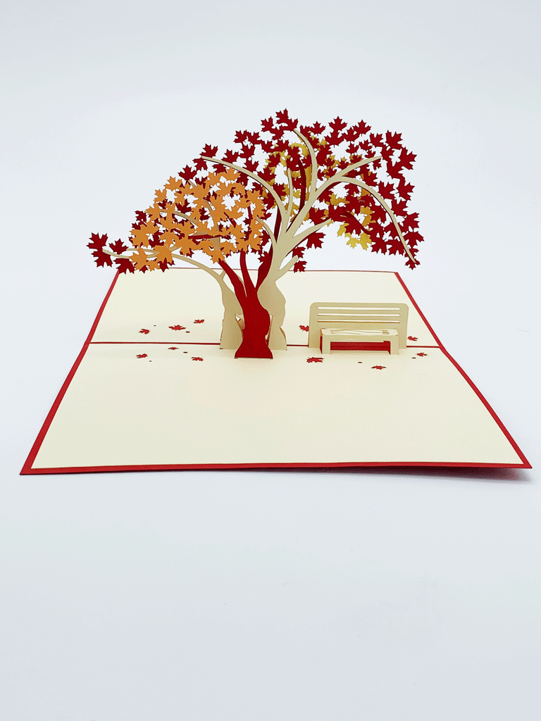 Maple Tree 3D Pop-Up Art Card
